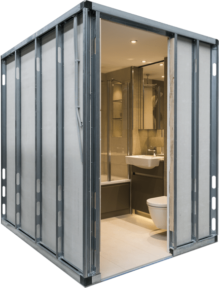 Figure 6: Spacemaker KSA prefabricated bathroom POD